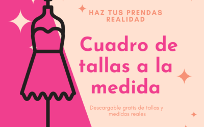 ¡Un cuadro de tallas a la medida!